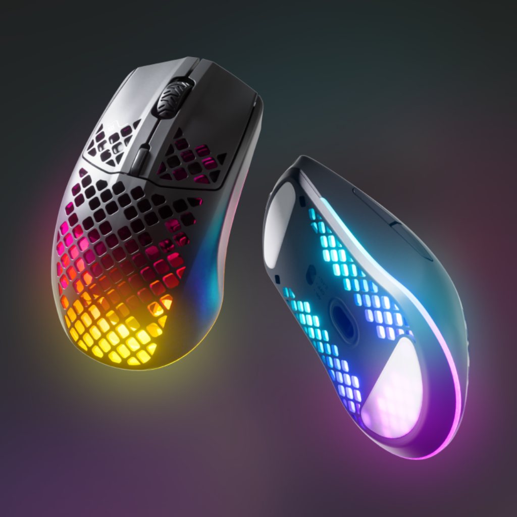 SteelSeries Aerox 3 Wireless Ultra-Lightweight Super-Fast with ...