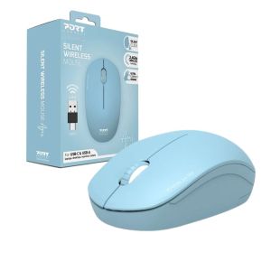 Port Connect Collection II USB-A Type-C 2.4Ghz Wireless Mouse Azur - 900544