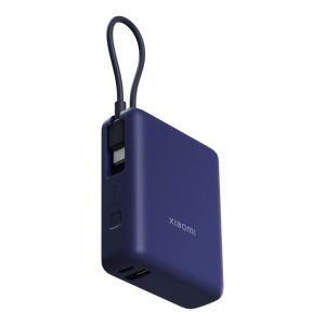 Xiaomi 33W Power Bank 10000 (Integrated Cable) Blue - BHR9341GL
