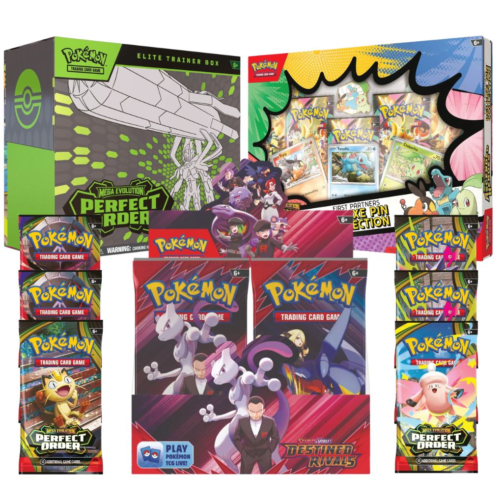 Destined Rivals Booster Box - Ascended Heroes - Perfect Order Bundle ...